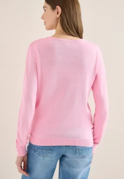 Pull-over en couleur unie