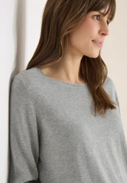 Pull-over en couleur unie