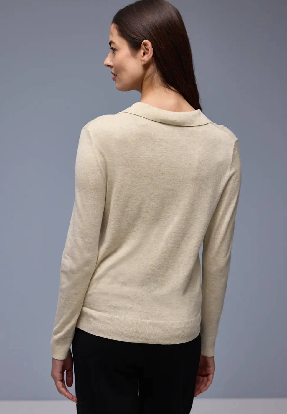 Pull-over en couleur unie