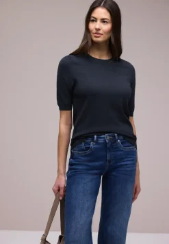 Pull-over en couleur unie