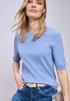 Pull-over en couleur unie