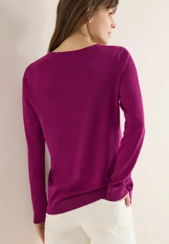 Pull-over en couleur unie