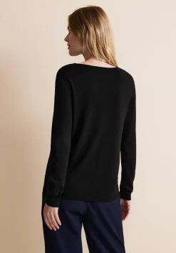 Pull-over en tricot fin basique