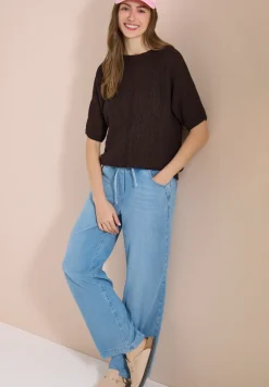 Pull-over Dolman à col bateau