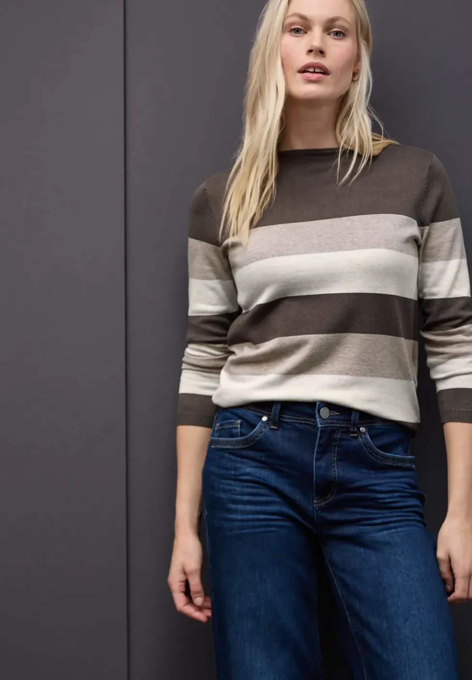 Pull à rayures