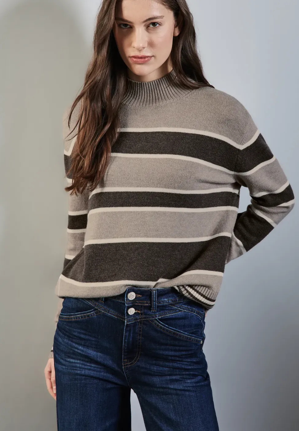 Pull à rayures