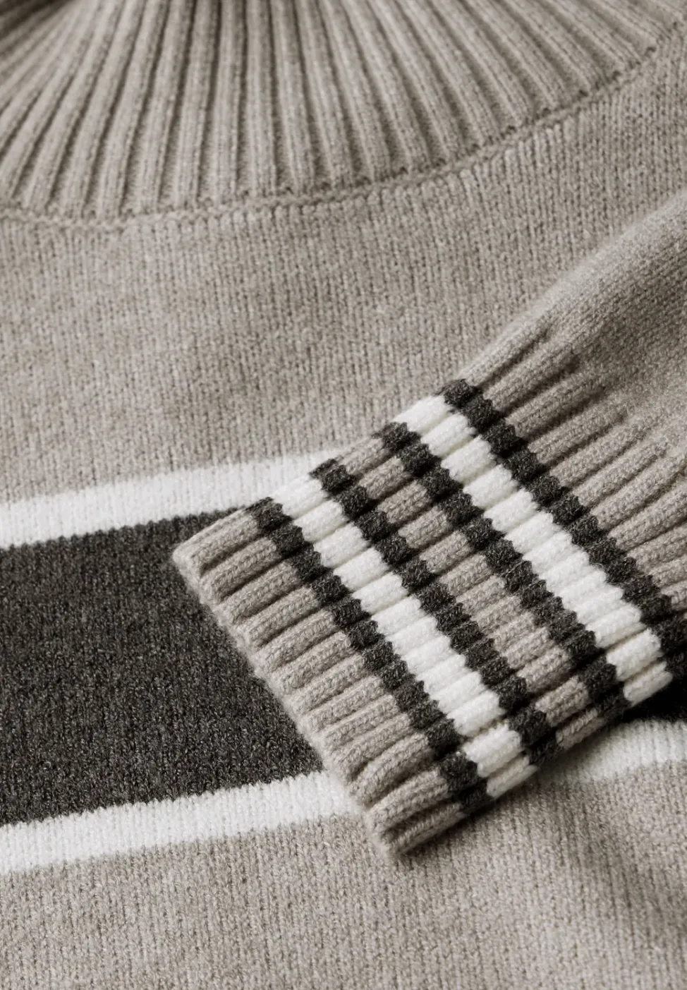 Pull à rayures