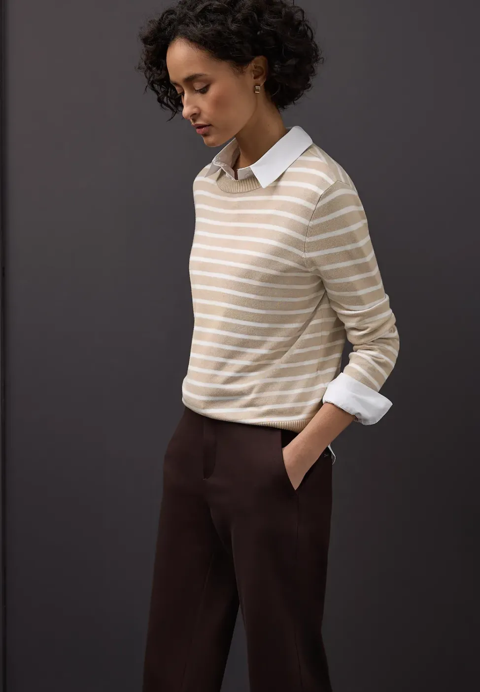 Pull à rayures
