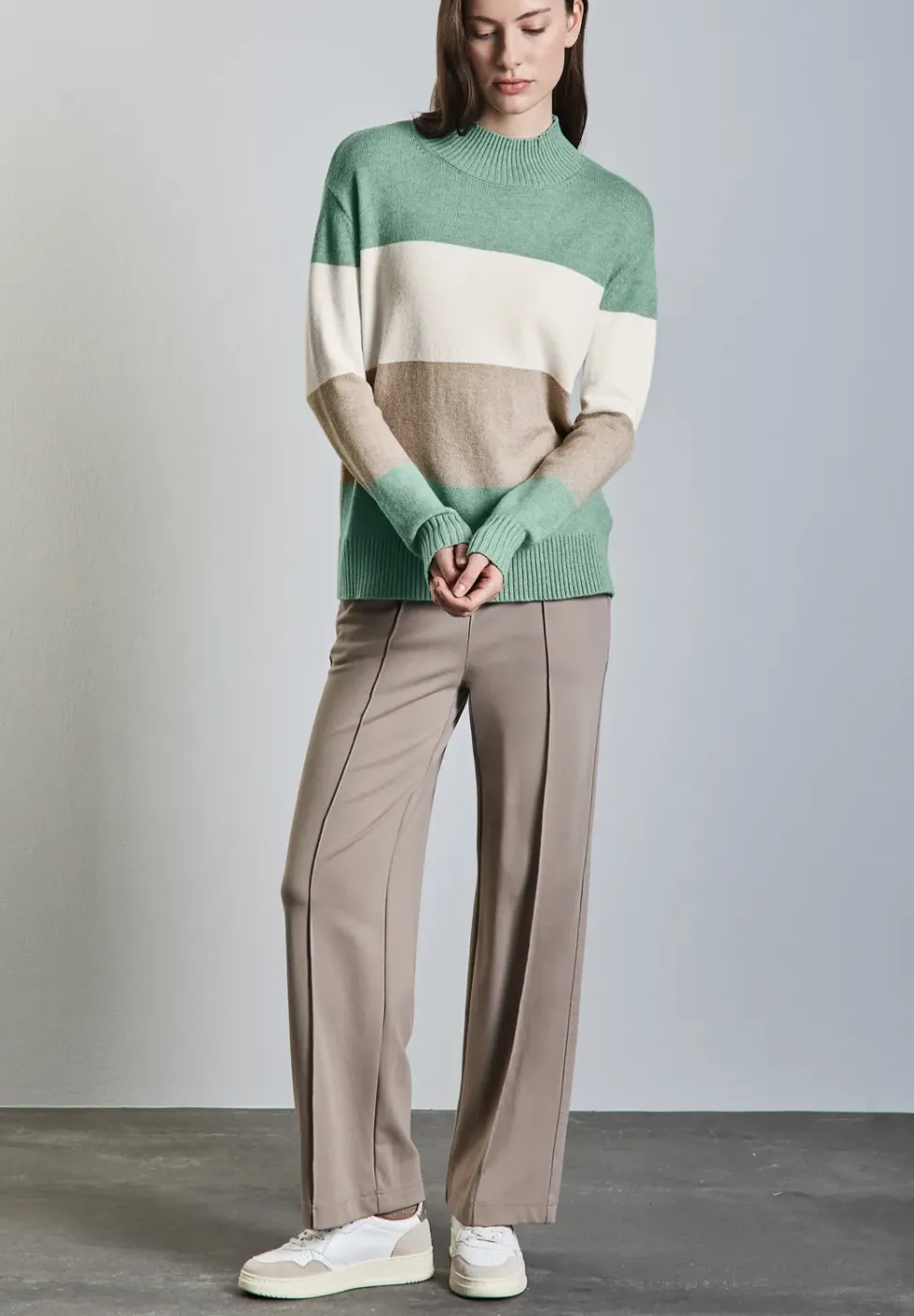 Pull à rayures