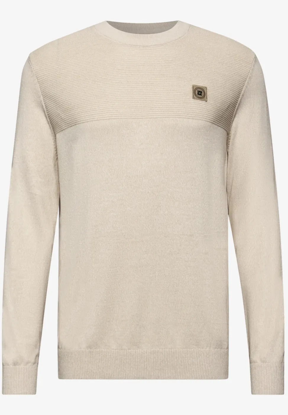 Pull à structure mixte