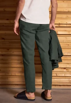 Relaxed Fit Chino en lin