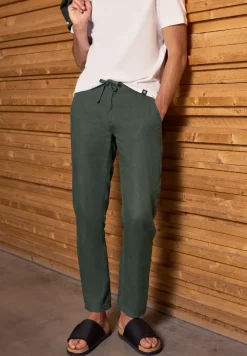 Relaxed Fit Chino en lin