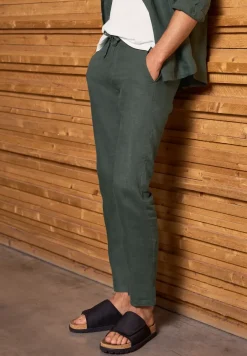 Relaxed Fit Chino en lin