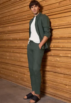 Relaxed Fit Chino en lin