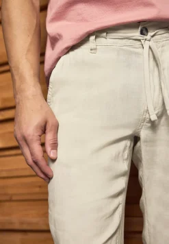 Relaxed Fit Chino en lin