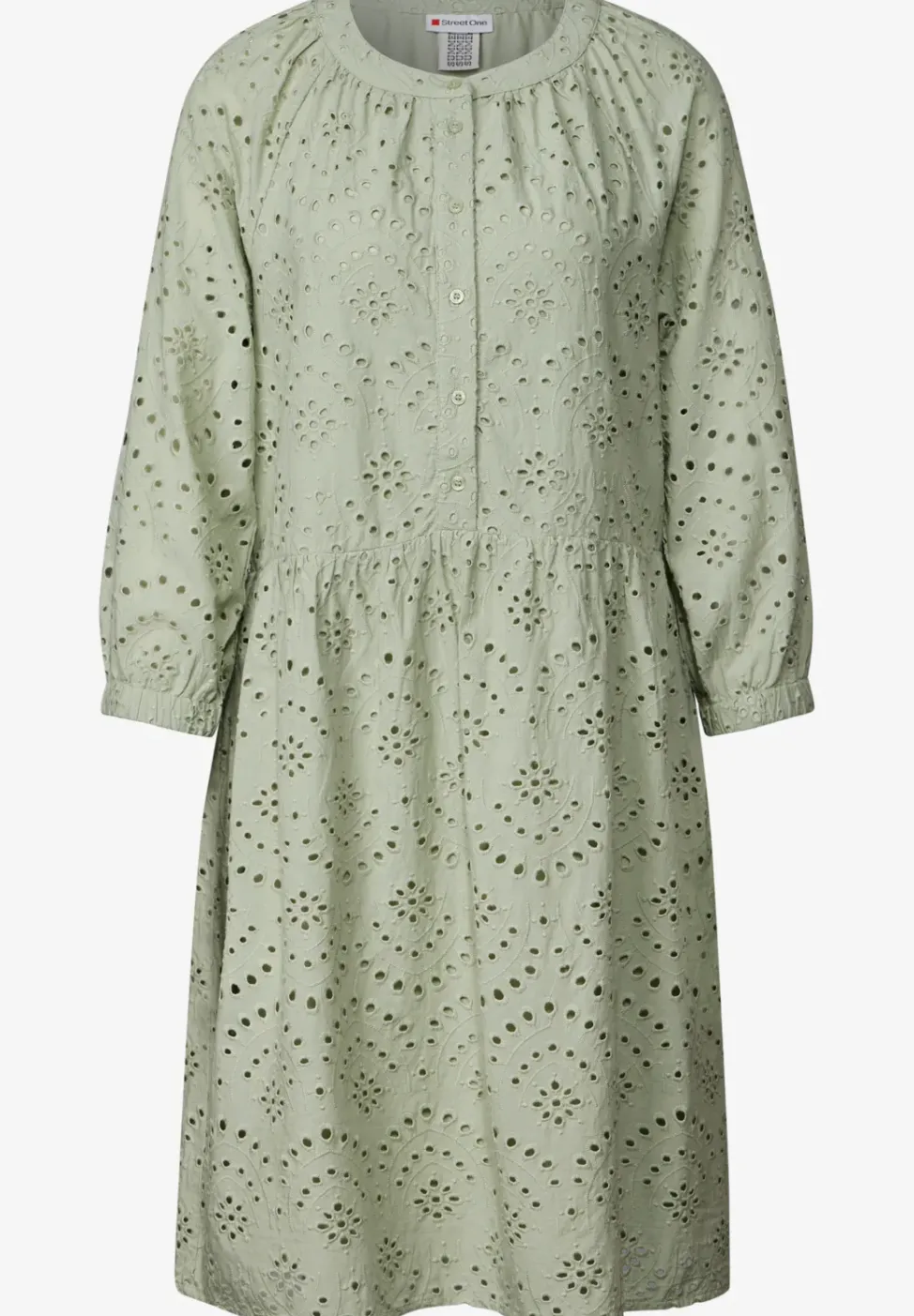 Robe avec broderie bouclée