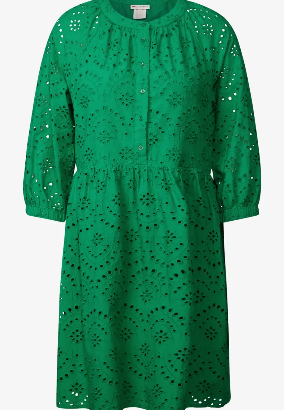 Robe avec broderie bouclée