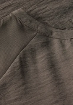Robe avec détails en maille
