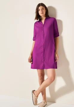 Robe avec détail smocké