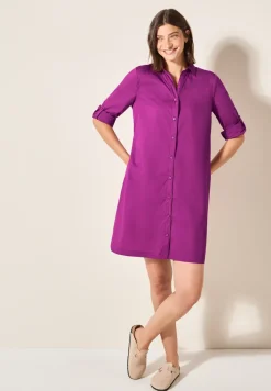 Robe avec détail smocké