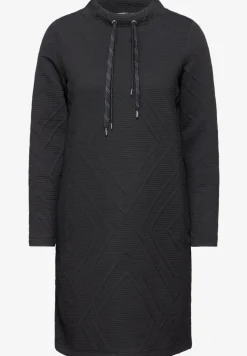 Robe avec motif structuré 3D