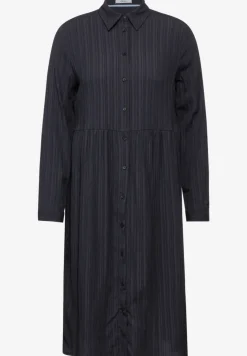 Robe avec structure à rayures
