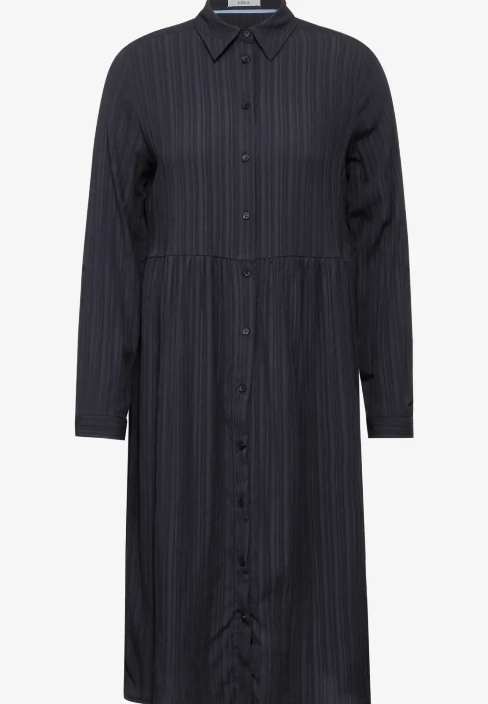 Robe avec structure à rayures