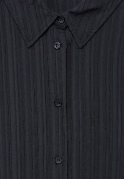 Robe avec structure à rayures