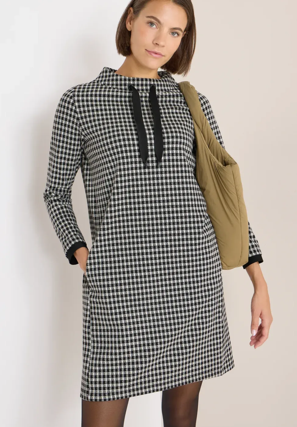 Robe à carreaux