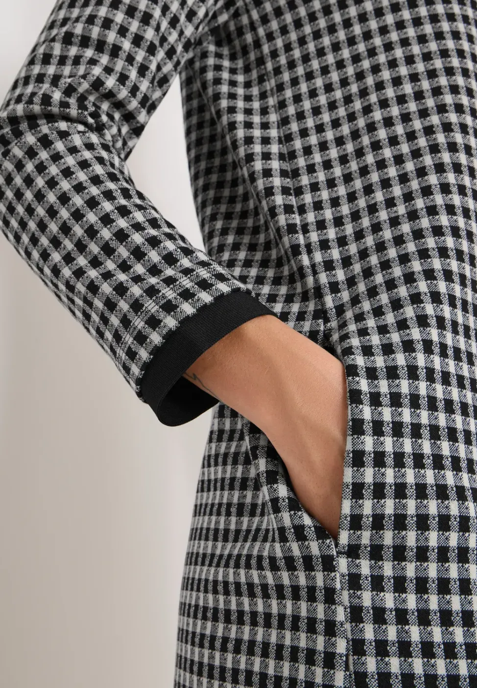 Robe à carreaux
