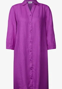 Robe chemisier en lin