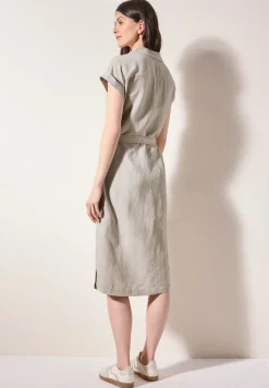 Robe chemisier longueur genou