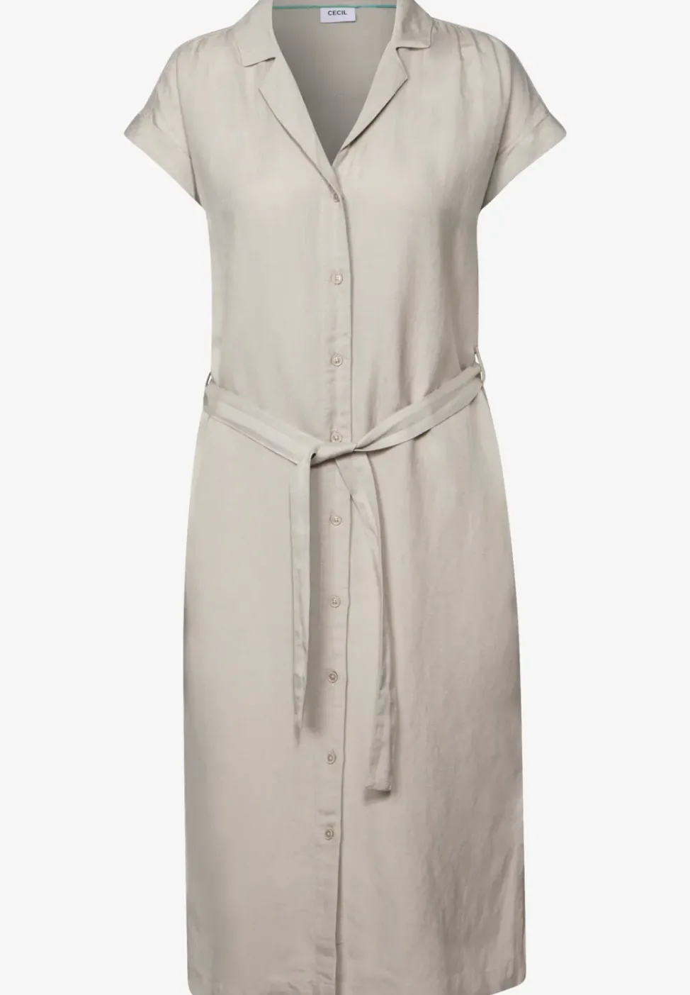 Robe chemisier longueur genou