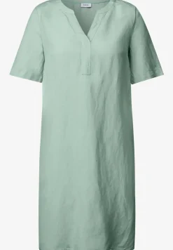 Robe à col fendu