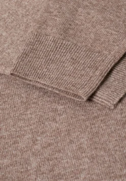 Robe douillette à col roulé