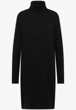 Robe douillette à col roulé