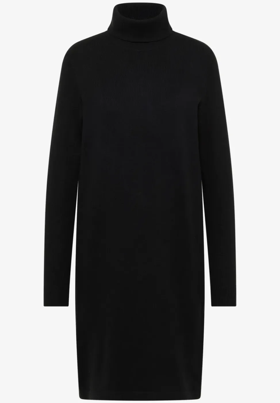Robe douillette à col roulé