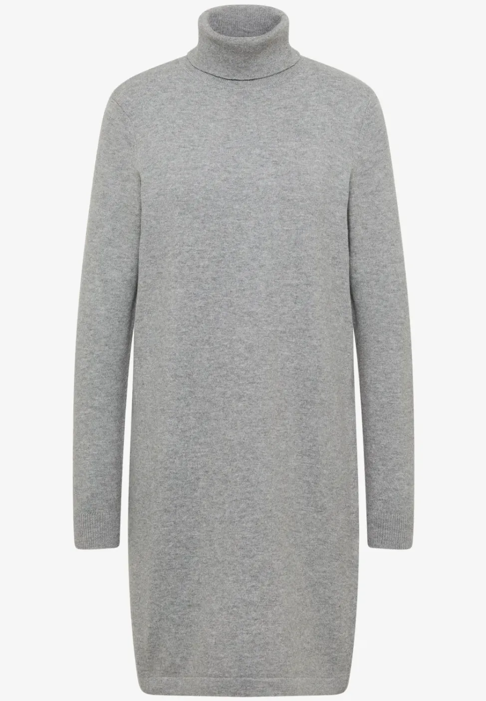 Robe douillette à col roulé