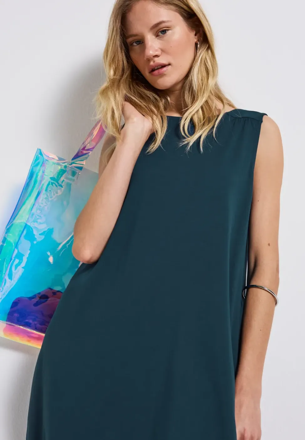Robe en couleur unie
