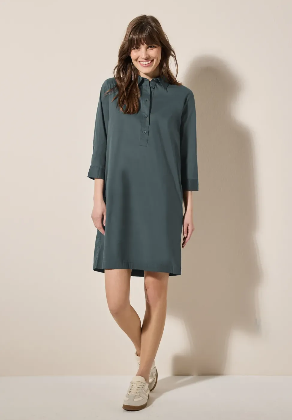 Robe en couleur unie
