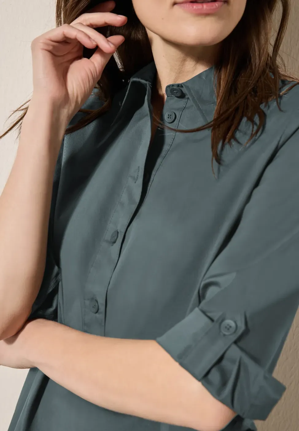 Robe en couleur unie