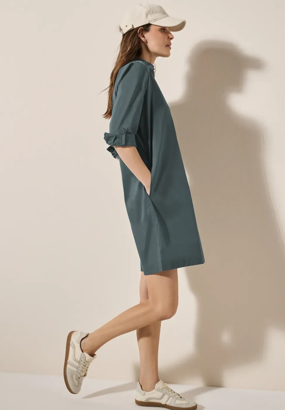 Robe en couleur unie