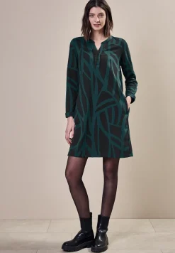 Robe en jacquard