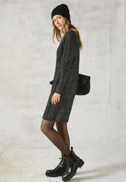 Robe en jacquard