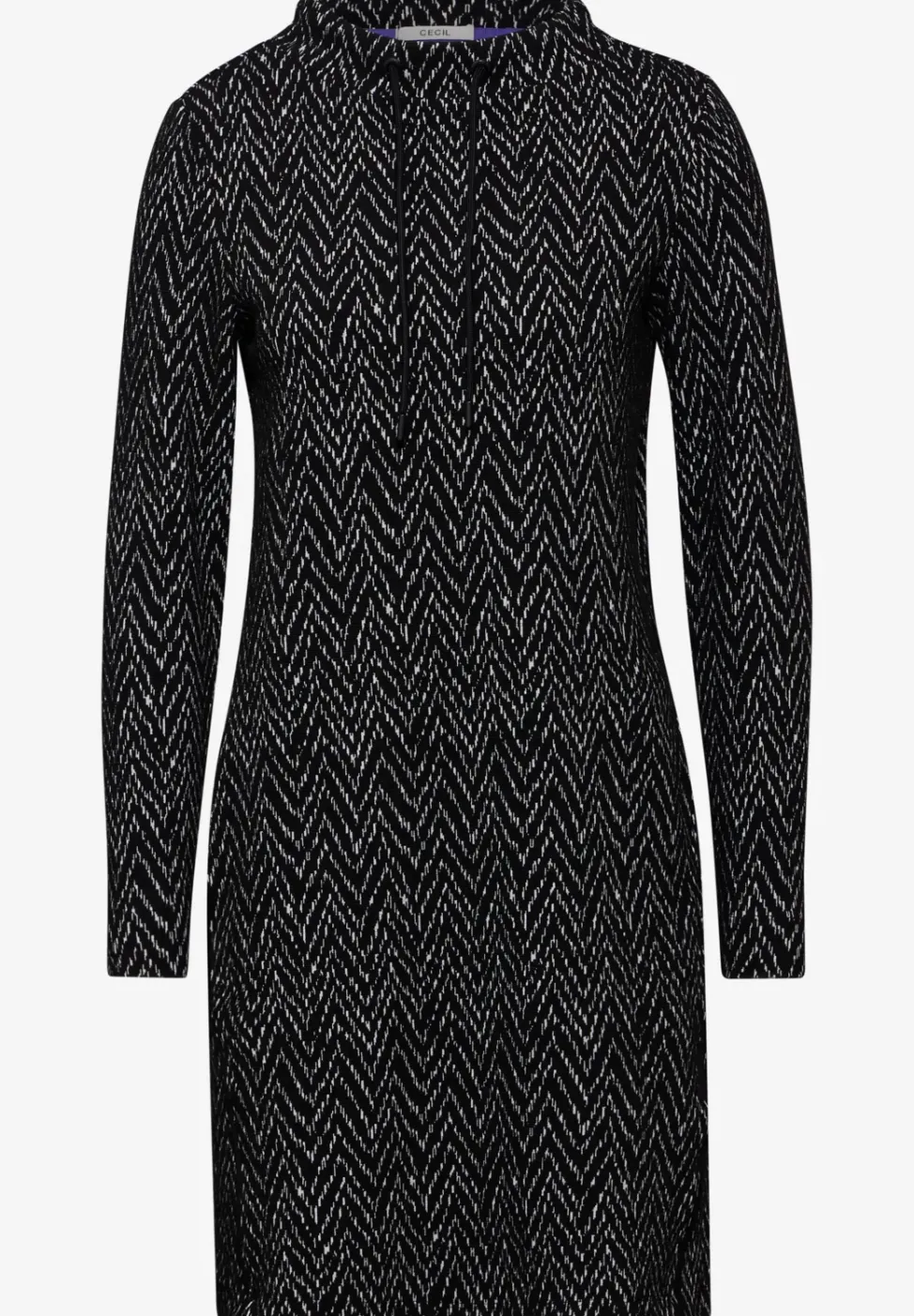 Robe en jacquard