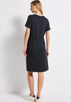 Robe en jersey avec cordon de serrage