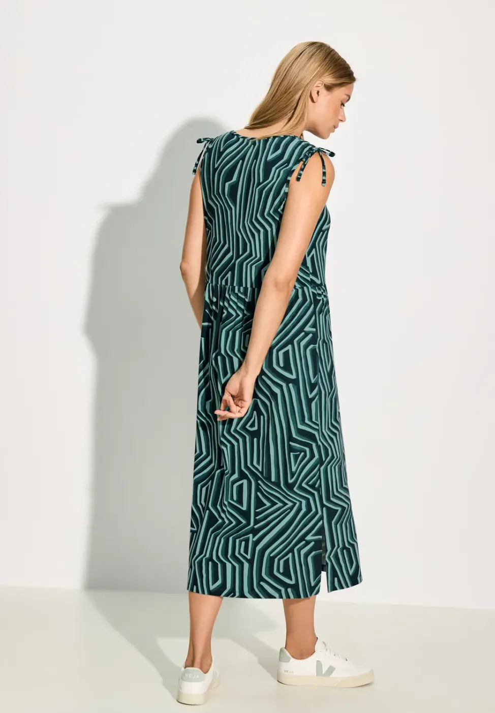 Robe en jersey avec imprimé