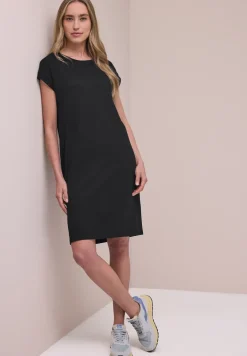 Robe en jersey mi-longue