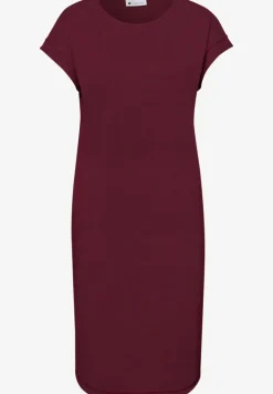 Robe en jersey mi-longue