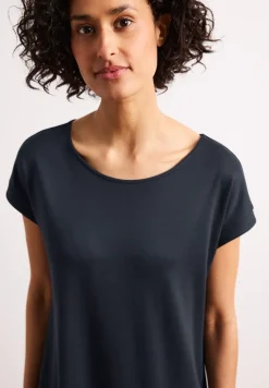 Robe en jersey mi-longue